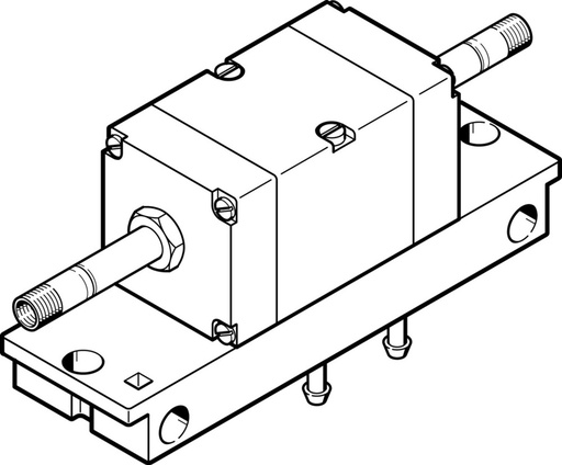 [P2RRZ] Festo 5/2 Bistabil Luft Magnetventil PK-3 105L/Min 2 - 8Bar/2 - 116Psi - 4447