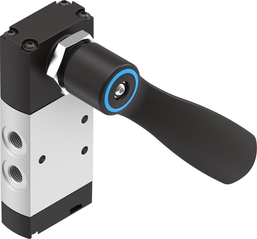 [P2RT2] Festo 5/3 Erschöpfte Handhebelventil G1/8 530L/Min -0.95 - 10Bar/-14 - 145Psi - 4165859