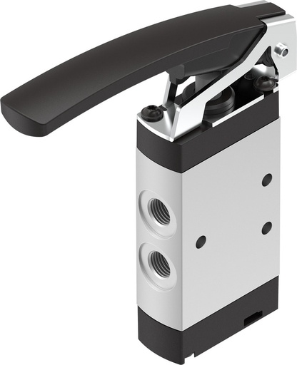 [P2RTF] Festo 5/2 Monostabiele Vingerhendelklep G1/8 750L/Min -0.95 - 10Bar/-14 - 145Psi - 4500005