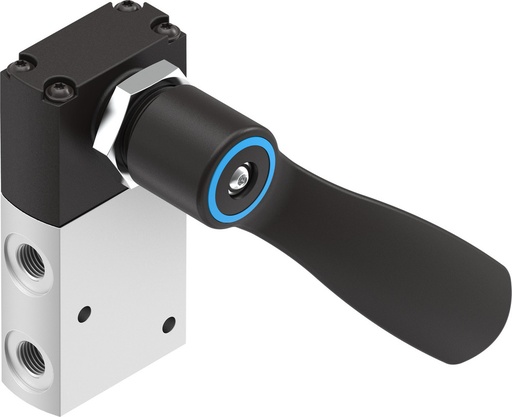 [P2RSU] Festo 3/2 NO/NC Monostabiele Handbedieningsklep G1/8 750L/Min -0,95 - 10Bar/-14 - 145Psi - 4165853