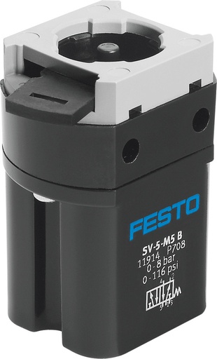 [P2RWF] Festo 5/2 Monostable Vanne De Panneau Avant M5 95L/Min - 11914