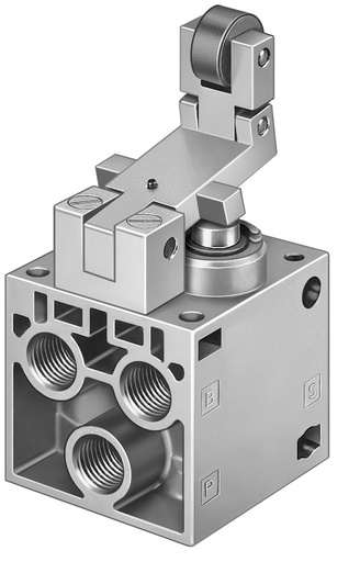 [P2RXS] Festo 5/2 Monostable Toggle Lever Valve With Idle Return G1/4 550l/min - 8993