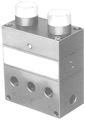 [P2RXZ] Festo 5/3 NC Válvula De Botón G1/4 680L/Min - 4578