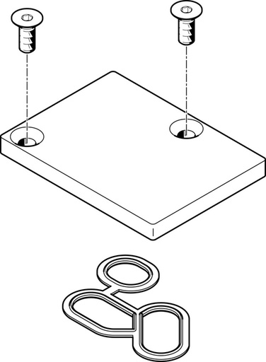 [P2TN7] Festo Cover Plate - 558350