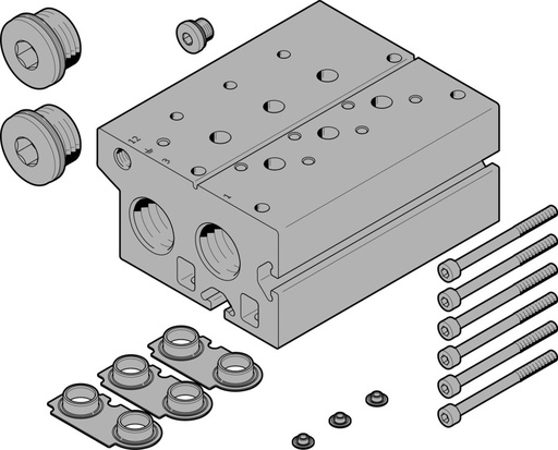 [P2U6S] Festo Connection Block - 8026402