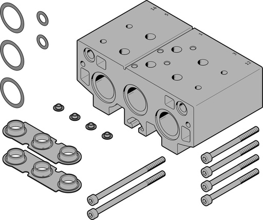 [P2U6U] Festo Connection Block - 8026431