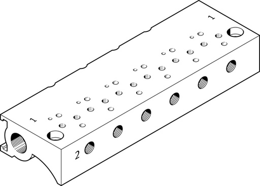 [P2U7D] Festo Manifold - 197207