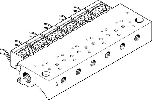 [P2U84] Festo Manifold - 197229
