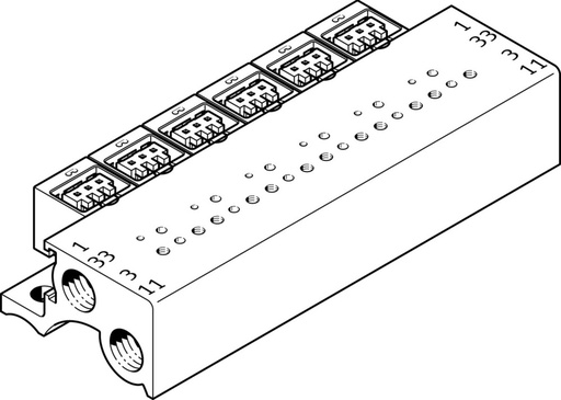 [P2U7J] Festo Connection Block - 197212