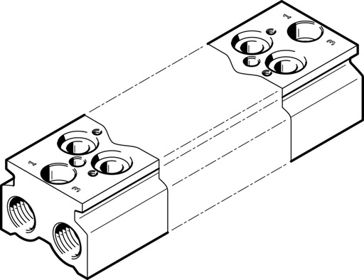 [P2UEG] Festo Connection Block - 550619