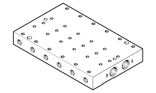 [P2UEV] Festo Manifold Rail - 8076389