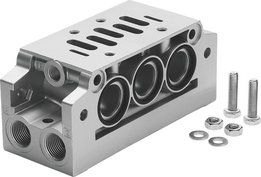 [P2UJD] Festo Manifold Subbase With 90° Connections - 152791