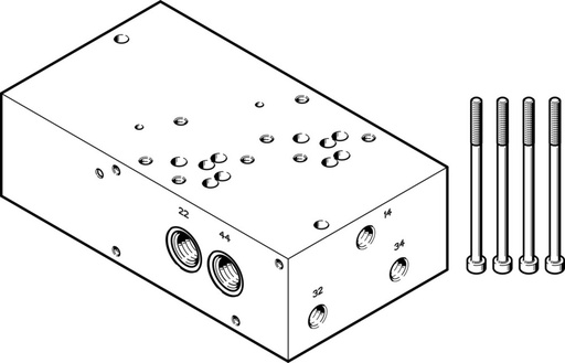 [P2UJH] Festo Sub-Base - 2614860