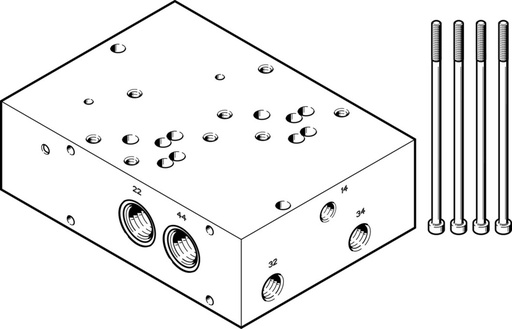 [P2UJK] Festo Sub-Base - 2738671