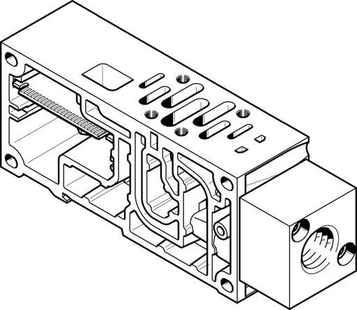 [P2UPZ] Festo Manifold Subbase - 556989