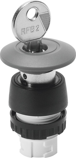 [P2V38] Festo Mushroom Pushbutton, Detenting - 573108