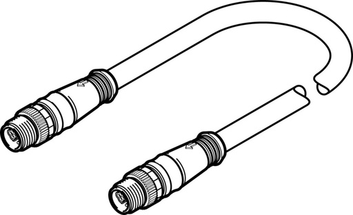 [P33SE] Festo Connecting Cable Hybrid Plug M12x1 1.5m - 564192
