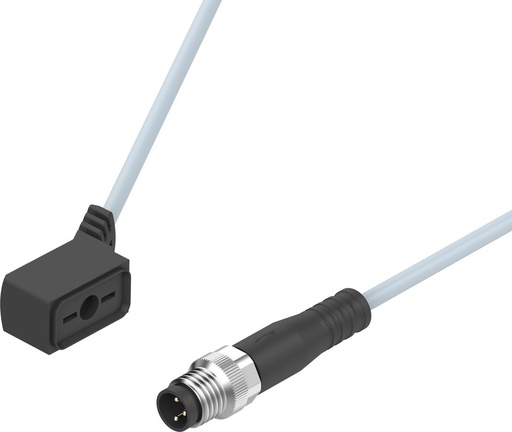 [P33UQ] Festo Câble De Connexion Schéma De Connexion ZC M8x1 A-codé EN 61076-2-104 0.5m - 8047683
