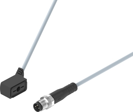[P33UD] Festo Aansluitkabel Aansluitdiagram ZC M8x1 A-gecodeerd EN 61076-2-104 0.5m - 8047673