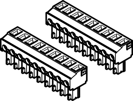 [P345N] Festo Assortment Of Plugs - 552255
