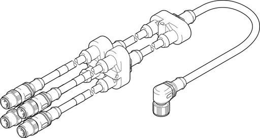 [P346T] Festo Adapter 0.623m 30 V DC 2A IP65 IP67/ - 4787544