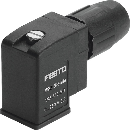 [P346D] Festo Plug Socket 4-pin Form C IP67 IEC 60529 - 192745
