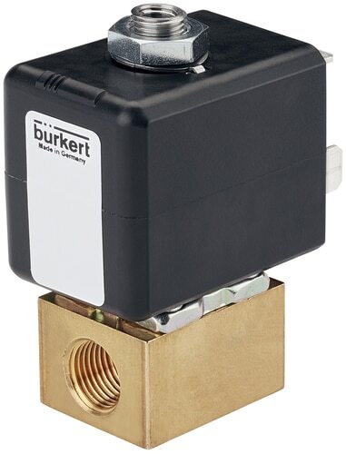 [20074801] Magneetventiel 3/2 NC G1/8'' Messing FKM 0-11.5bar/167psi 24VDC 7012 20074801