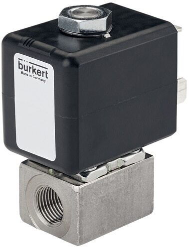 [20075433] Solenoid Valve NC 20x20 mm SFB Stainless Steel FKM 0-5.5bar/80psi 24VDC 7011 20075433