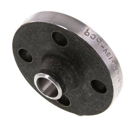 [F2VNF] Voorlansflens DN20-PN40 26.9mm Zwart Staal DIN 2635 En EN 1092-1 (Type 11)