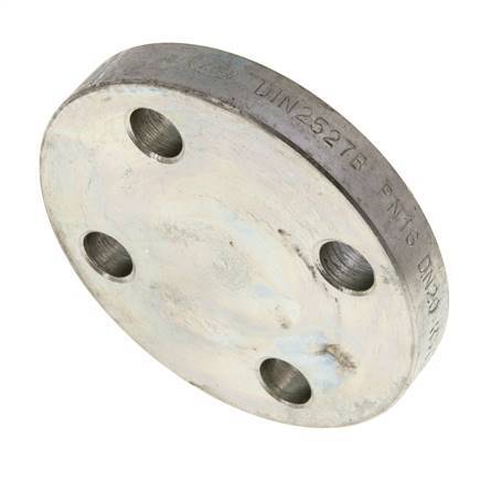 [F2VRN] Blind Flange DN20-PN16 Zinc-Plated Steel DIN 2527