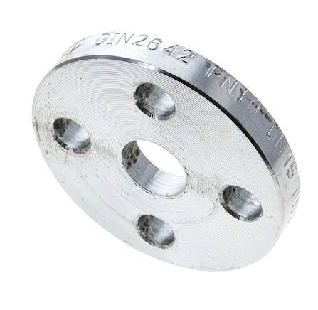 [F2VUS] Flasque Détachable DN15-PN10 Acier Galvanisé Matériau Solide DIN 2642