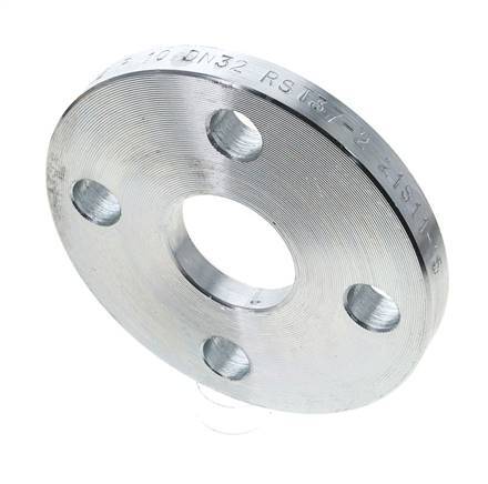 [F2VUV] Lose Flansch DN32-PN10 Verzinkter Stahl Festes Material DIN 2642