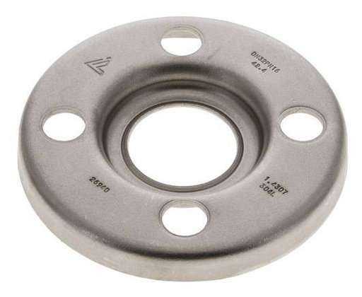 [F2VVU] Loose Flange DN32-PN10 Stainless Steel 1.4301 Pressed Similar To DIN 2642