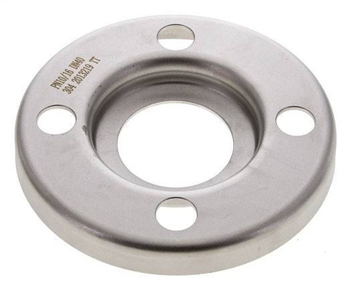 [F2VVV] Loose Flange DN40-PN10 Stainless Steel 1.4301 Pressed Similar To DIN 2642
