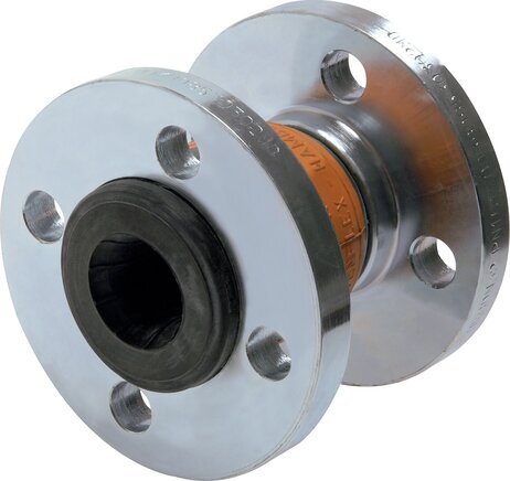 [F2VXA] Flanschgummi-Expansionsfuge DN25-PN16 NBR