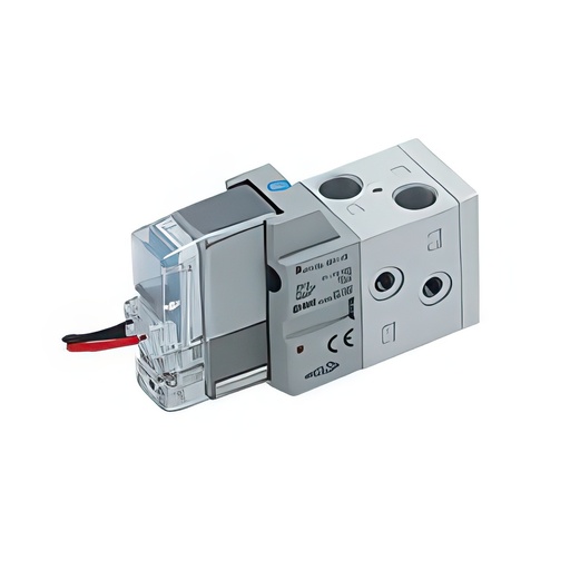 [P359U] SMC Válvula Solenoide Neumática De 5/2 Vías En Línea G1/8'' Con Rectificador - VF1220K-5MOU1-01F