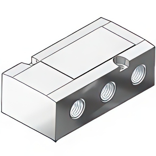 [P35FN] SMC Subplaat G1/4'' Voor VF3000/5000 Serie - VF3000-71-1F