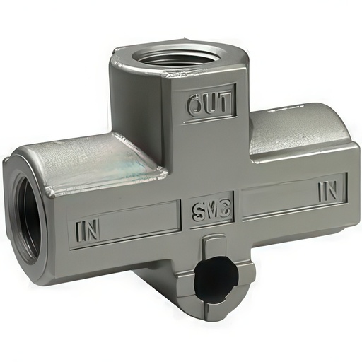 [P37MJ] SMC Transmetteur-Type Vanne À Navette 1/4'' Push-In - VR1210F-07