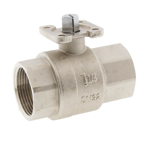 [BL2BA-014] Rp1/4'' Brass Ball Valve 2-Way ISO-Top PN40 - BL2BA