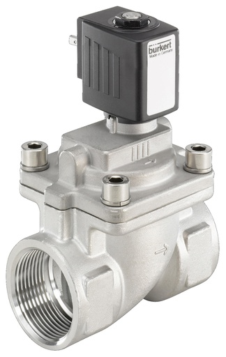 [221982] Válvula Solenoide G1 1/4'' NC Acero Inoxidable NBR 0.2-16bar/3-232psi 230VAC 6281 221982