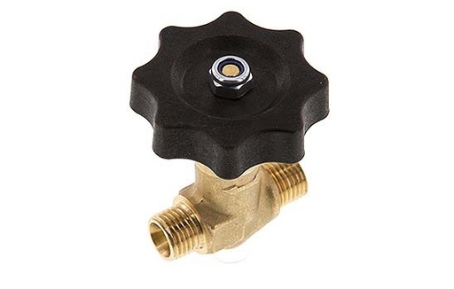 [NLB-014-A] G1/4'' Male Brass Needle Valve NBR 40 bar - NLB