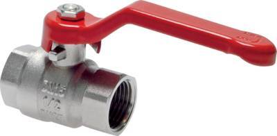 [BL2BM-014] Vanne à boisseau spherique à 2 voies Rp1/4'' en laiton PTFE/NBR 25 bar - BL2BM