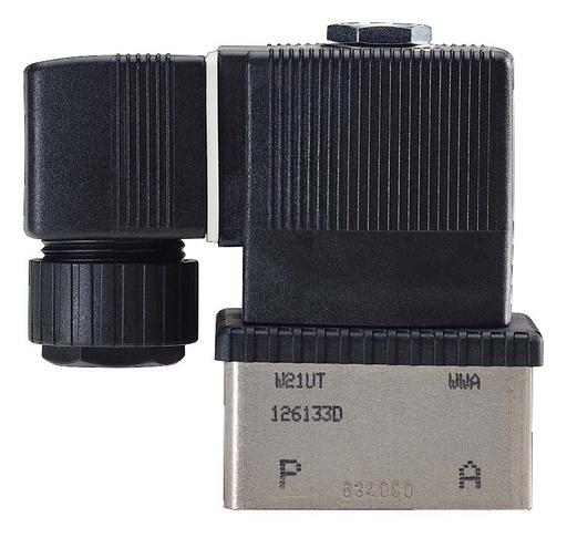 [125318] Solenoid Valve G1/4'' NC Stainless Steel FKM 0-1.5bar/22psi 24VDC 6013 125318