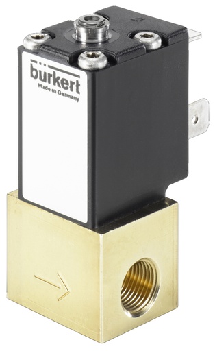 [254535] Solenoid Valve G1/8'' NC Brass EPDM -1-6bar/-15-87psi 24VDC 2871 254535