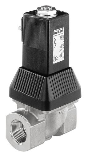 [282987] Válvula Solenoide G3/4'' NC Acero Inoxidable FKM 0.5-10bar/7-145psi 24VDC 6223 282987