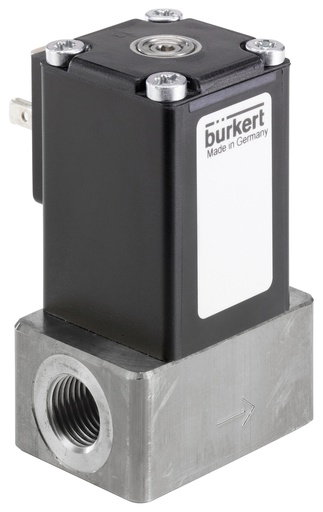[255671] Válvula Solenoide G1/4'' NC Acero Inoxidable EPDM -1-5bar/-15-73psi 24VDC 2873 255671