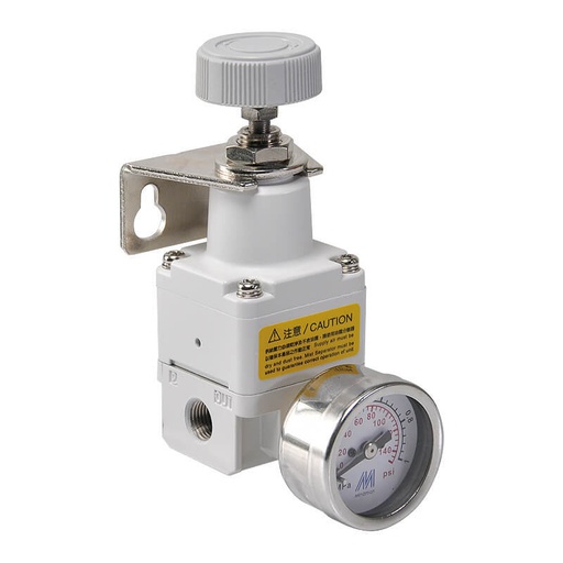 [MAIR100-6A-2K-C-G] 290 l/m G1/8'' Pressure Regulator 0.05-2bar Precision - MAIR100