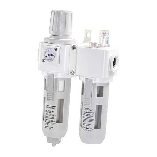 [MACP302-8A-D-E2-G] 1200 l/m G1/4'' FRL 0.5-8.5bar Auto-drain - Pressure Switch - MACP302