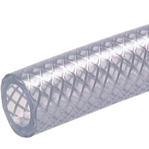 [HL-PVC-FD-CLE-10x16] Tuyau à liquide universel en PVC 10x16 mm 1 m Couleur claire qualité alimentaire