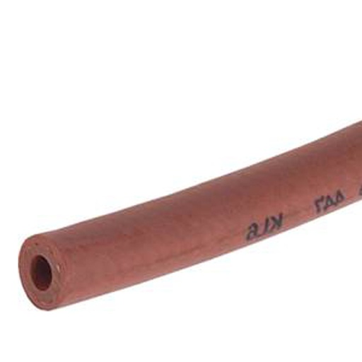 [HL-R-W-RED-6x13] Combustible gas hose 6 mm (ID) 1 m